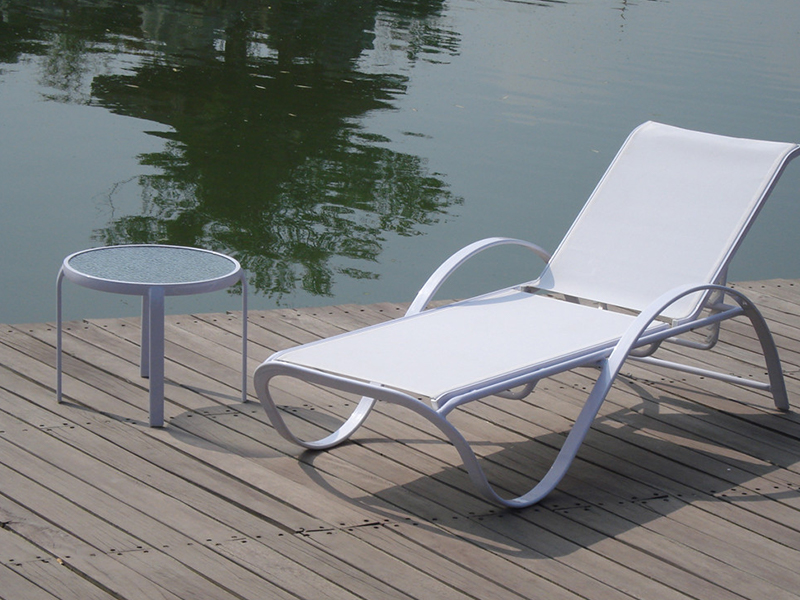 swimming pool chaise lounge, sunlounger, outdoor day bed YQ-TB-431