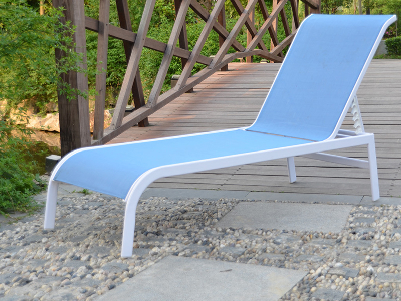 aluminum outdoor Lounge, daybed, outdoor relax lounge chair YQ-TB-435