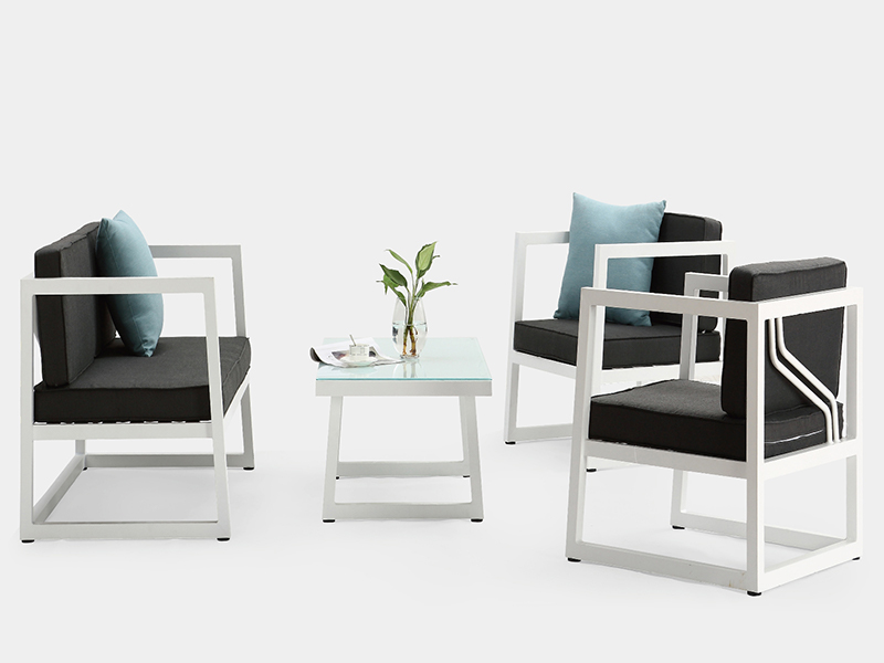 patio furniture, modern garden sofa set YQA-1091