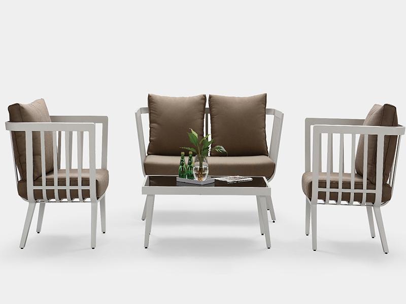 outdoor aluminum chair garden furniture set outdoor modern furniture aluminum YQA-1095